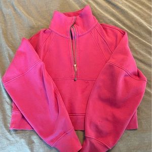 LuLu Lemon cropped scuba hoodie